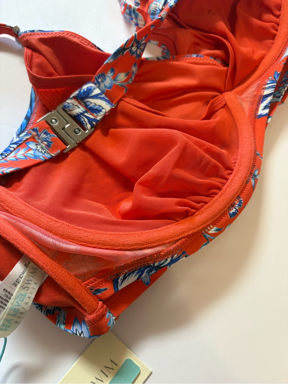 Sea Level-Habitat Twist Front DD/E Cup Bra
- Orange with Blue Floral 14 - Picture 8 of 12
